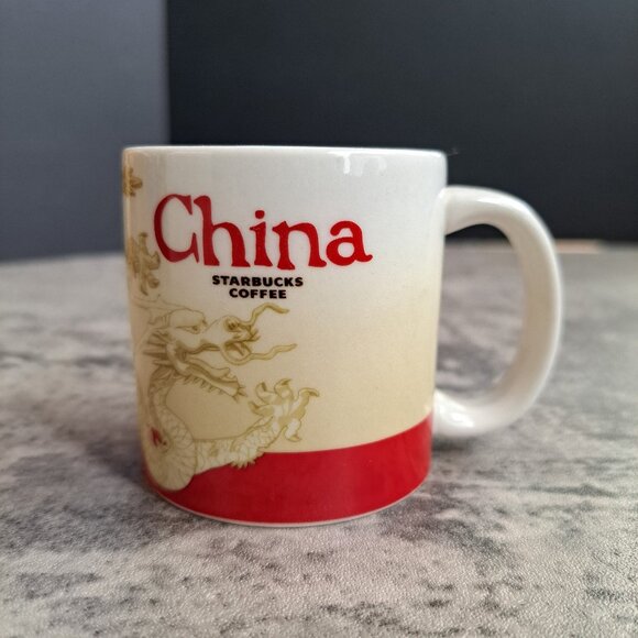 STARBUCKS ESPRESSO DEMITASSE GLOBAL ICON 3 OZ. CUP – CHINA – Ornament - Picture 2 of 8